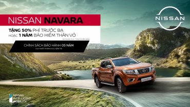 ƯU ĐÃI ĐẶC BIỆT CHO KHÁCH HÀNG MUA XE NISSAN NAVARA A-IVI TRONG THÁNG 3