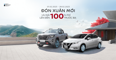 NISSAN ĐÔNG HÀ TUNG RA ƯU ĐÃI LÊN ĐẾN 100% LỆ PHÍ TRƯỚC BẠ ĐẦU XUÂN 2023