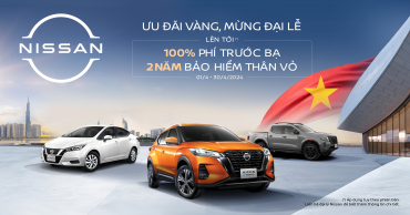 ƯU ĐÃI VÀNG, MỪNG ĐẠI LỄ CÙNG NISSAN