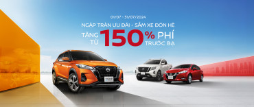 NGẬP TRÀN ƯU ĐÃI - SẮM XE ĐÓN HÈ CÙNG NISSAN