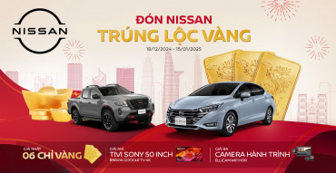 THỂ LỆ CHƯƠNG TRÌNH "ĐÓN NISSAN – TRÚNG LỘC VÀNG"